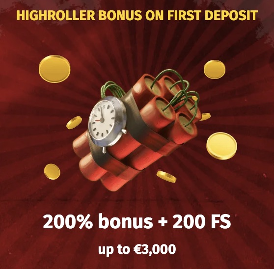 Jettbet Casino Welcome Bonus on First Deposit